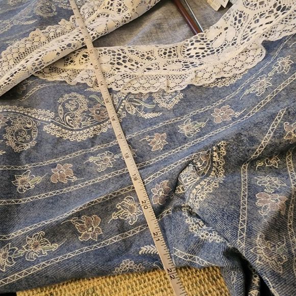 🌴Bundle 3 or more - 30% Disc🌴 NWOT Kathy Davis vintage lace collar blazer. - Picture 6 of 10